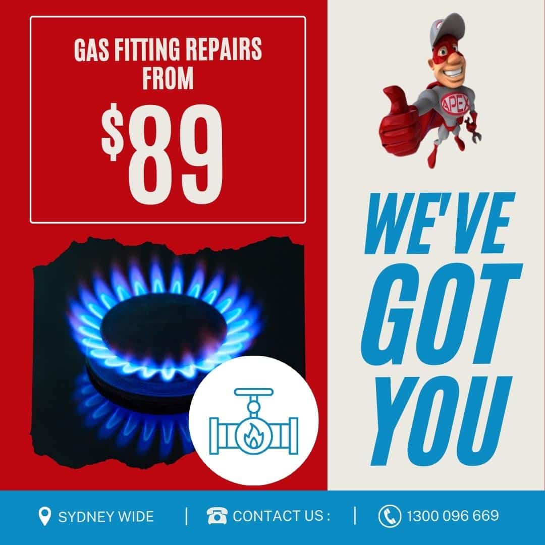 image presents Gas Fitting Repairs