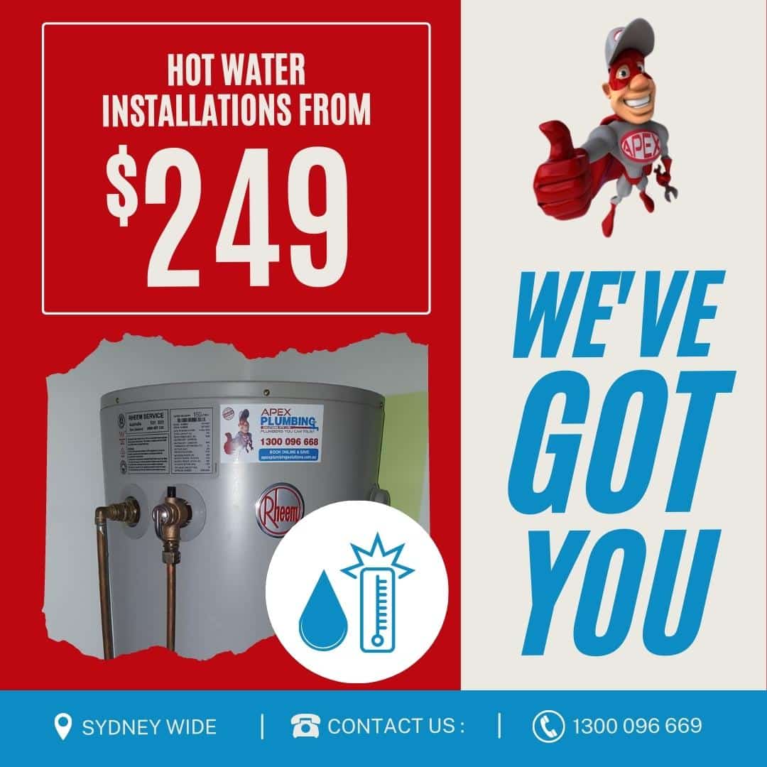 image presents Hot Water Installations
