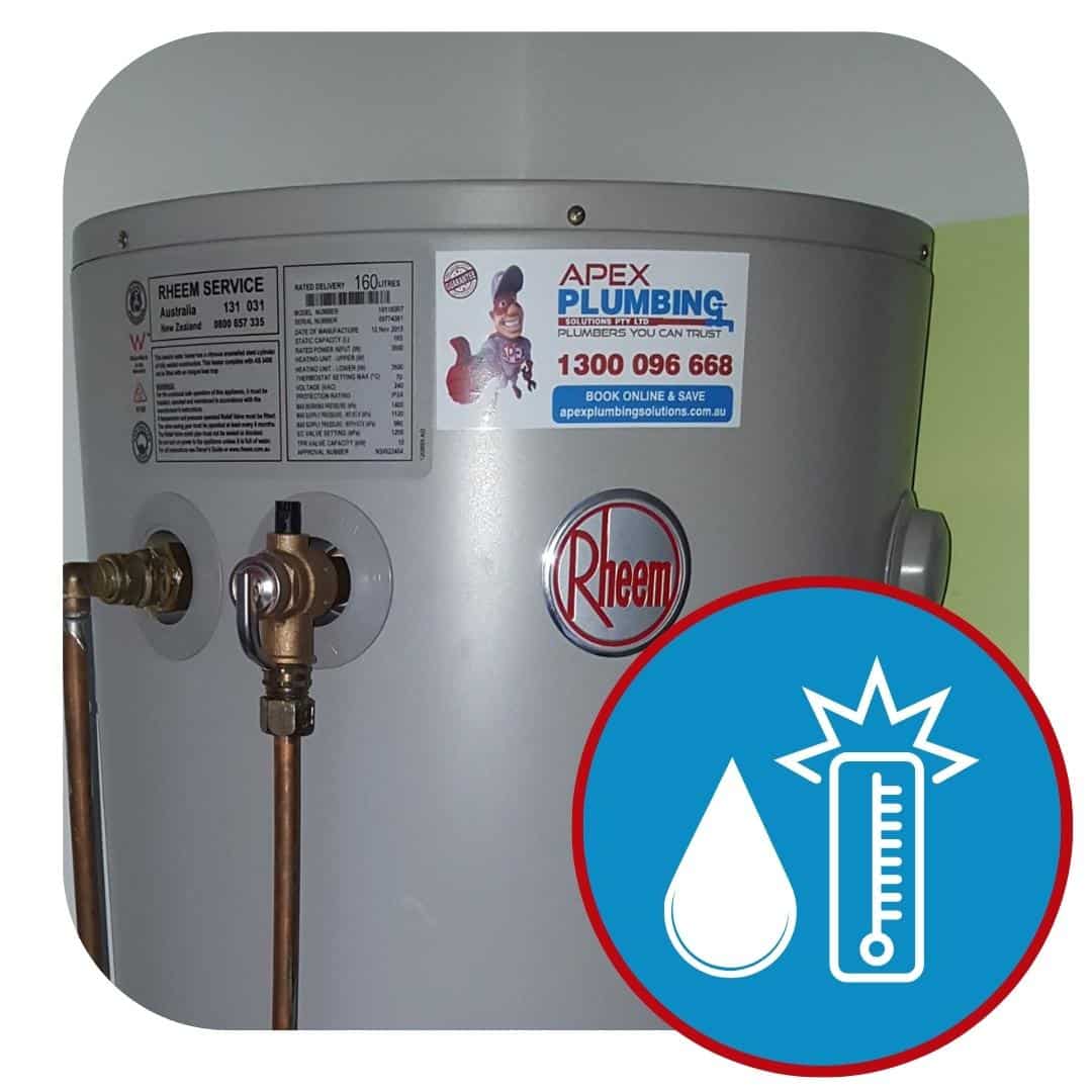 image presents Hot Water Systems Icon New