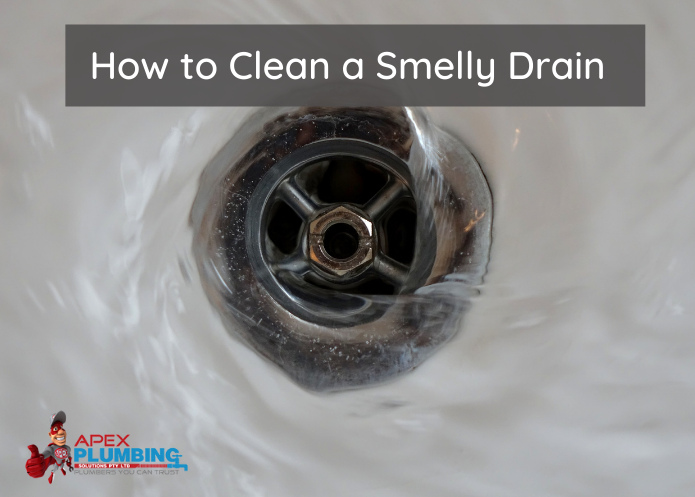 Image presents How to Clean a Smelly Drain